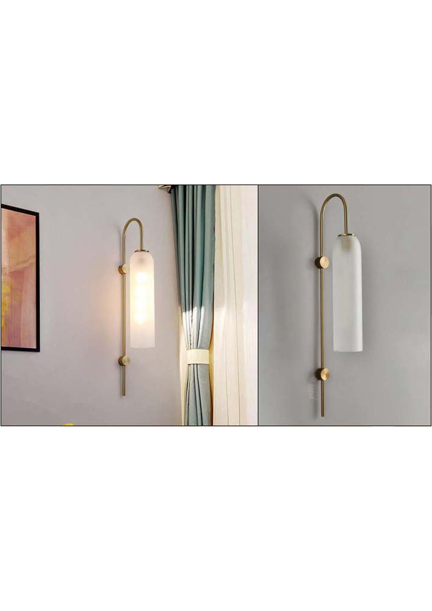 Beyond Lights - Brass Wall Lamp- GL